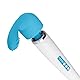 My Magic Wand Aufsatz | Vibratoren für Sie Aufsatz | Erweiterung für G-Punkt und Prostata Stimulation | Blau