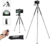 Fotopro Lightweight Phone Tripod with Remote,40 inches Camera Tripod Stand FY 583 with Bag Phone Mount for iPhone Camera