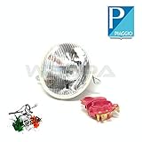  Faro delantero con portalámparas para Vespa PX/PE 125 150 200
