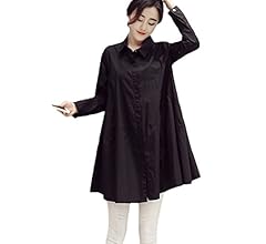 Amazon | [ルナー ベリー] シャツ ワンピース チュニック ロング