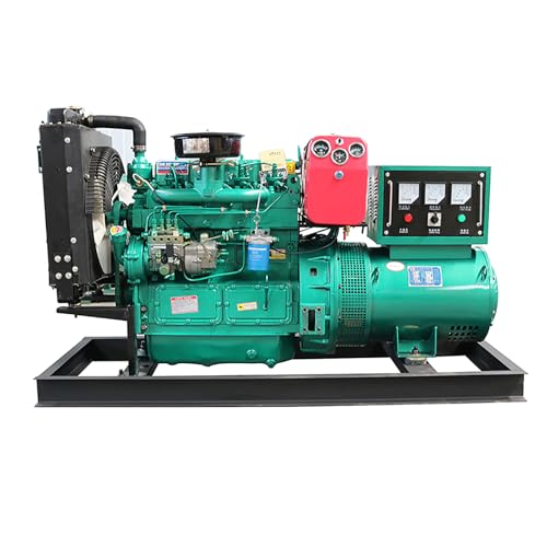 Fuel-Powered Generator Set - Backup Power for Small Printing Workshops Handicraft Studios & Local Artisan Facilities, Consistent Output Easy-Operate Panel
