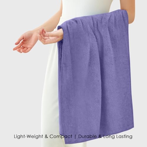 Image of HOUSSE Premium Microfiber Bath Towel - Extra Large 75x150cm Quick Dry Towels for Women Men & Kids | Super Soft Plush 550 GSM | Ultra Absorbent for Home Swimming Sports & Travel(Cadet)