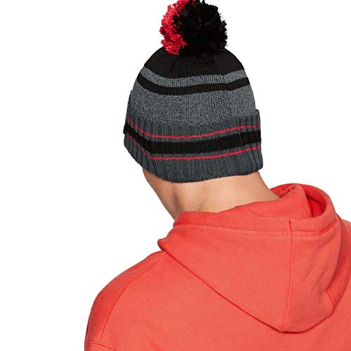 Bonnet à pompon Under Armour chaud et extensible couleur Pitch Gray OSFA - 3