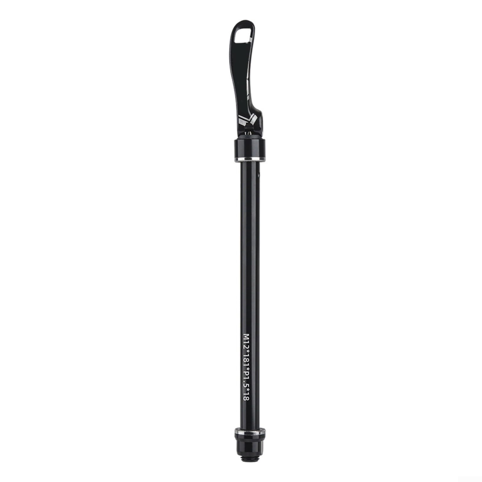 Bordfly Thru Axle, Aluminium Alloy 15 x 145 mm Wear-Resistant CNC Milled for Mountain Bike Front Fork Rear Wheel Shock Absorber Quick Release (15 x 145 mm)