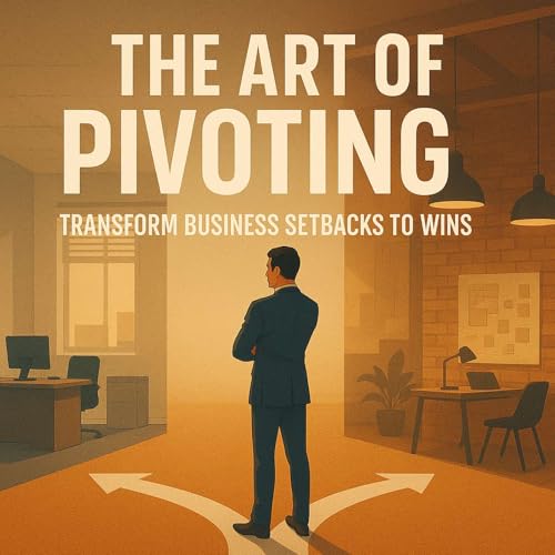 Page de couverture de The Art of Pivoting: Transform Business Setbacks to Wins