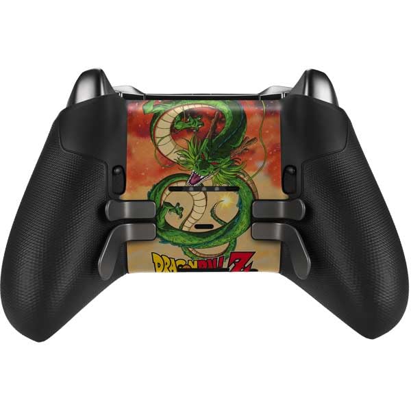 Skinit Decal Gaming Skin Compatible with Xbox Elite Wireless Controller Series 2 - Officially Licensed Dragon Ball Z One Wish Shenron Design