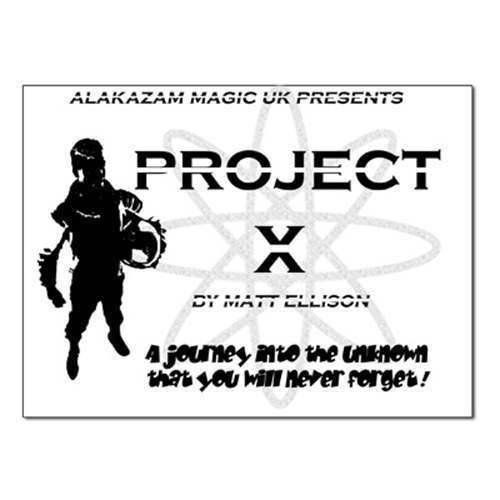 MAGIC Tricks SOLOMAGIA Project X by Alakazam & Matt Ellison - Trucchi con Le Carte - Giochi di Magia