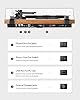 1 by ONE Bluetooth Turntable HiFi System with 36 Watt Bookshelf Speakers, Patend Designed Vinyl Record Player with Magnetic Cartridge, Bluetooth Playback and Auto Off #5