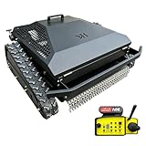 FenkeYiHui 18HP Remote Control Lawn Mower, 31.5' Wide Deck Tracked Slope Mower, Dual Brushless Motors, 55° Climbing Slope All Terrain Zero Turn