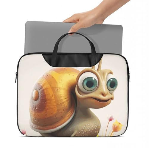 Bolsa para portátil impermeable 17 pulgadas estilo Cartoon Snail miniatura 2
