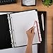 Avery 8-Tab Binder Dividers, Easy Print & Apply Clear Label Strip, Index Maker, White Tabs, 50 Sets (11557)