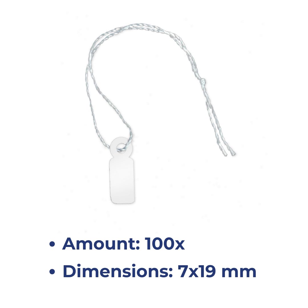 Etiquettes Prix Pokornys – étiquettes De Prix Avec Fil (15 X 24 Mm) Pour  Vêtements, Bijoux, Accessoires, Etc. – Étiquettes De Prix En Carton Avec  Fil De Coton (100 Pièces étiquette Prix, image size:1080x1080
