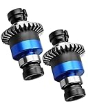 Assembled Differential 30T 0.8Mod V2 Fit for 1/18 ARRMA GROM Typhon Granite GROM Mini Mojave GROM 2S, 2PACK Blue