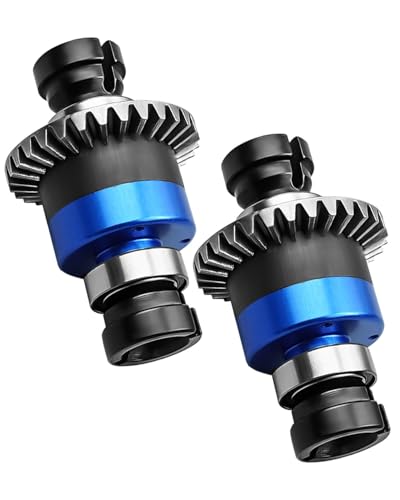 Image of Assembled Differential 30T 0.8Mod V2 Fit for 1 /18 ARRMA GROM Typhon Granite GROM Mini Mojave GROM 2S, 2PACK Blue