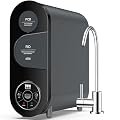 TJN 600G RO Water Purifier?FCC & UL 979 Certification. 600G High Flow (1.5L/min), Dual RO+PCB Filters. Reduces TDS & PFAS, 2:1 Pure-to-Drain Ratio. Includes Faucet & Tubing, Under Sink Installation