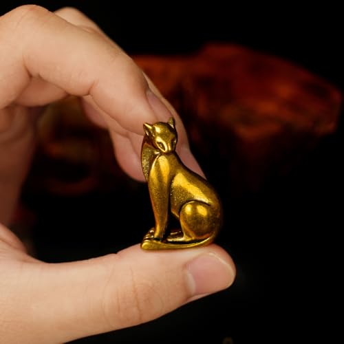 Escultura de Puma en Latón Macizo CHOVY miniatura 2