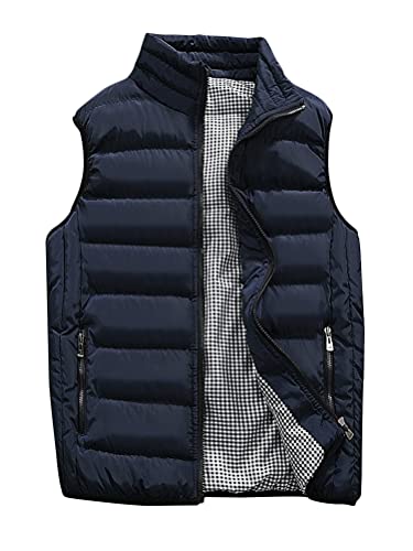 Chaleco acolchado caballero de plumas ligero invierno