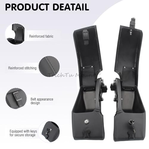 TrichTu Mount Semi-Rigid Saddlebags