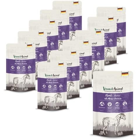 Venandi Animal Venandi Animal, Premium Nassfutter für Katzen, Pferd als Monoprotein Cover