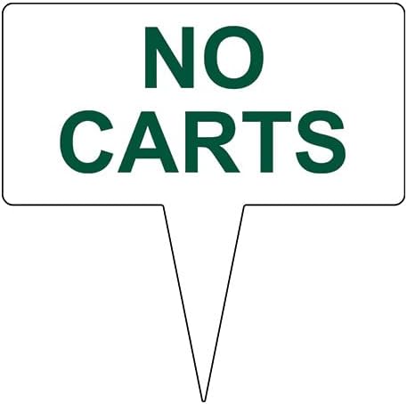 Letrero de calle de doble cara de Perma Core, 10 x 5 pulgadas, una sola pieza