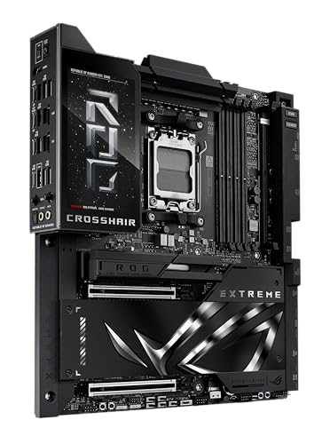 undefined ASUS ROG Crosshair X870E Extreme AMD X870E AM5 E-ATX Gaming Motherboard – 20+2+2 Power Stages, DDR5, PCIe 5.0, 5X M.2, 5G & 10G LAN, Wi-Fi 7, USB4 Type-C, 5” LCD, AI Overclocking & Networking の商品画像 7