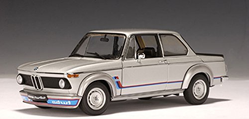 AUTO art 1/18  2002 TURBO シルバー マルニターボ Amazon | AUTOart 1/18 BMW 2002 TURBO 73' ( SILVER ) 完成品