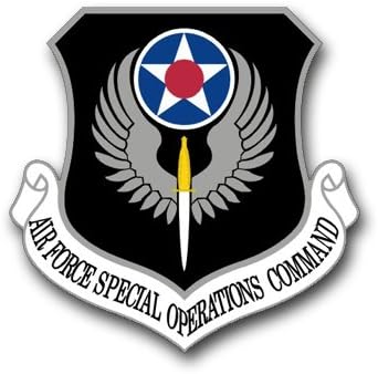 US Air Force Special Operations Command Waterproof Vinyl Window Bumper Sticker Decal 3.8"