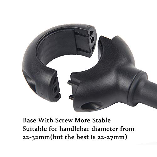 Espelho retrovisor, Romacci Espelho retrovisor de bicicleta de 2 unidades Espelho giratório ajustáve