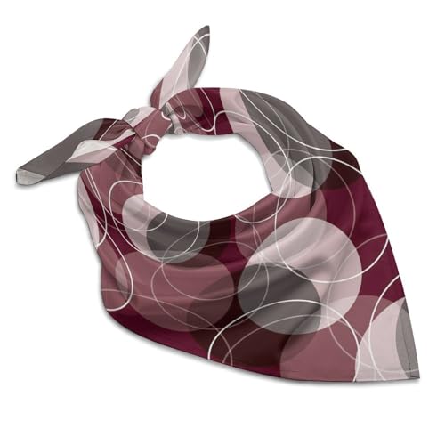 Square Women Silk Scarf Hair Wrap Shawl Chiffon Stole Scarves Headscarf