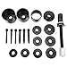 8MILELAKE 19pcs Front Wheel Drive Bearing Press Set Front Wheel Hub Drive Bearing Install Kit Universal Wheel Bearing Removal Tool