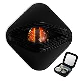 UpaClaire Custodia per lenti a contatto, kit per la rimozione delle lenti a contatto – Red Devil's Eye
