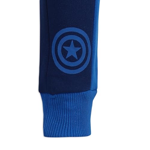 Image of Marvel Avengers Boys' Captain America, Thor, Hulk or Iron Man T-Shirt and Jogger Set for Toddler and Little Kids