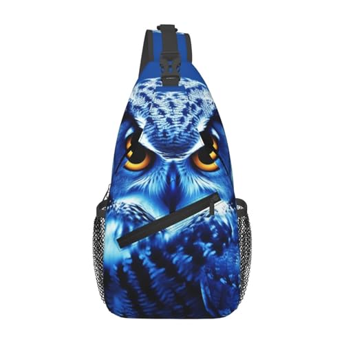 Mochila cruzada tipo bandolera negra para adulto