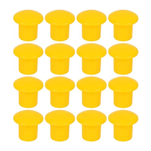 Embouts de barres d'armature contre les blessures de chantier protection plastique jaune