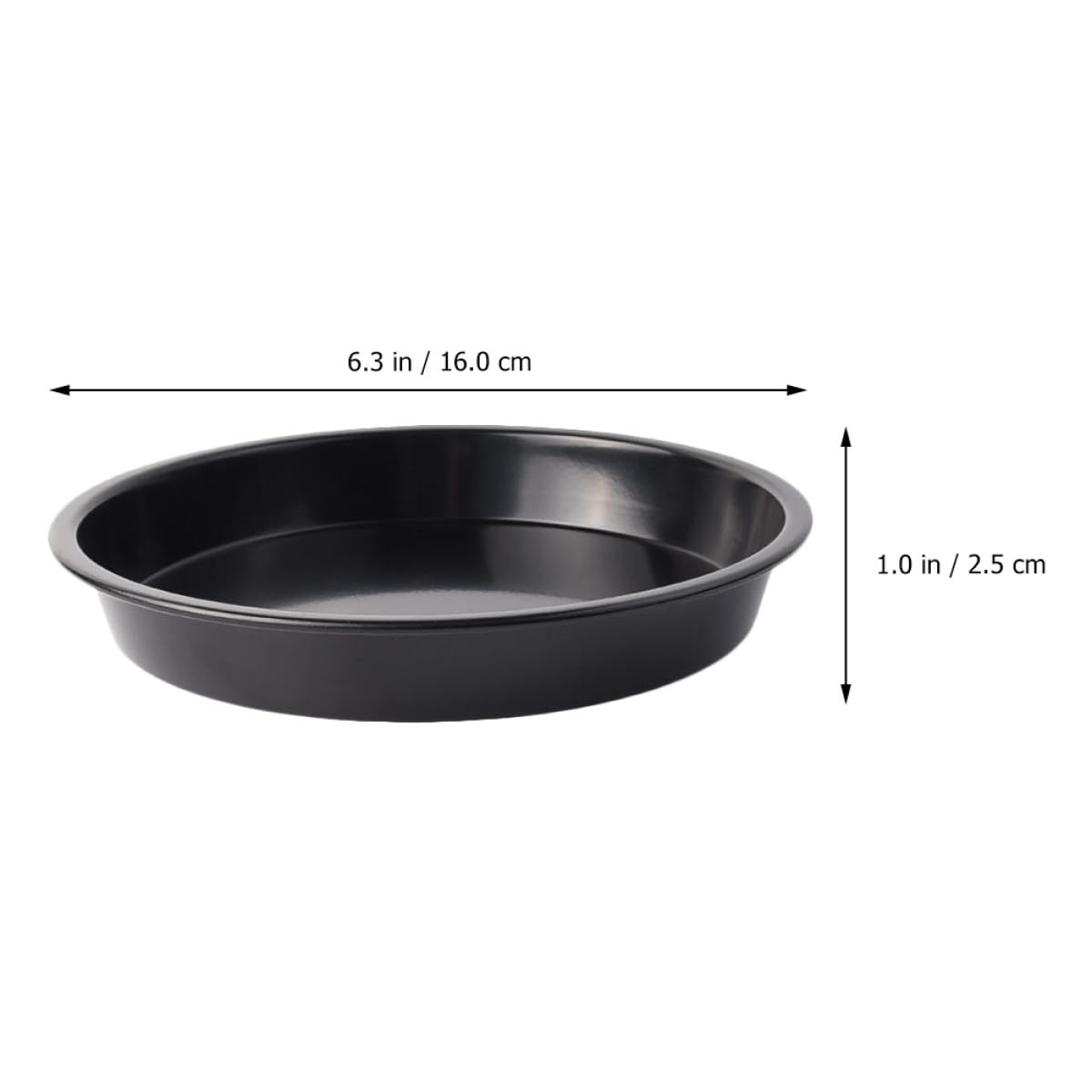 Housoutil 9 Stück Edelstahl Heißluftfritteusen mit Backform und Antihaftbeschichteter Kuchenform Spülmaschinenfest für Küche und Kochen Geeignet Zufällige Farbe