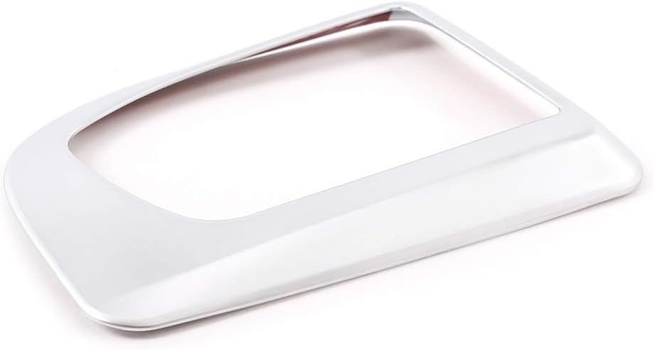 ABS Car Interior Center Console Gear Shift Panel Cover Trim for BMW 5 Series E60 2004-2007 Car Accessories (Chrome)