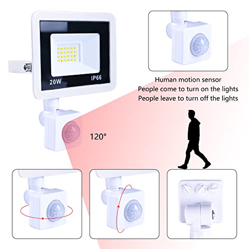 Reflector LED con sensor de movimiento 29 Imagen adicional