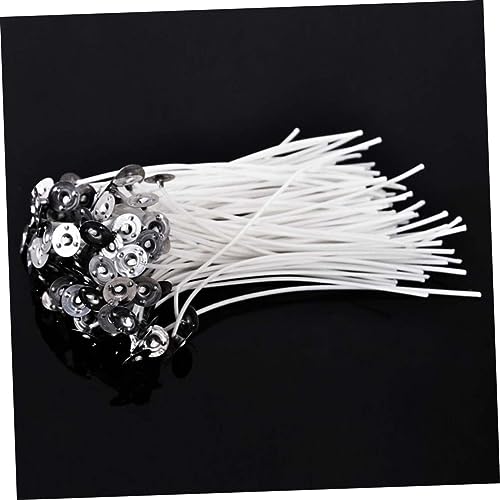 100 pcs mechas para velas de algodón de 15 cm miniatura 3