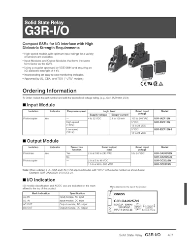 Relais G3RV et composants électroniques statiques de remplacement industriel - 2