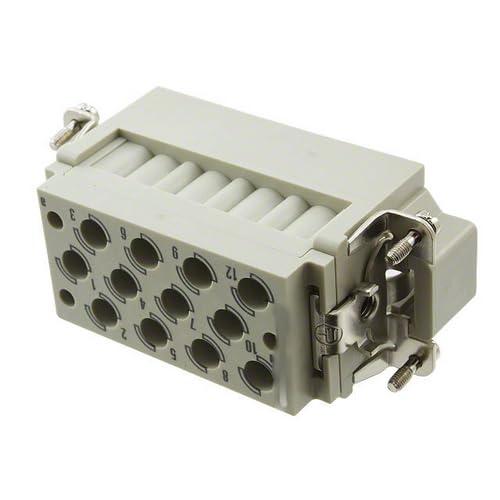 09320123001 Connector Male Insert Without Contacts Gray 12+2+Ground Position Crimp