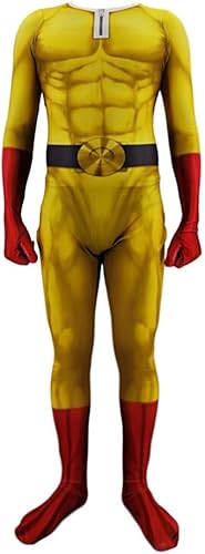 Miniatura 7 de LUNK Saitama - Conjunto completo de disfraz de cosplay para adultos y niños, overol de Halloween, juego de rol, traje de anime con capa