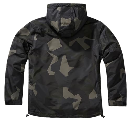 Image of Brandit Men's Windbreaker Front Zip Anthracite