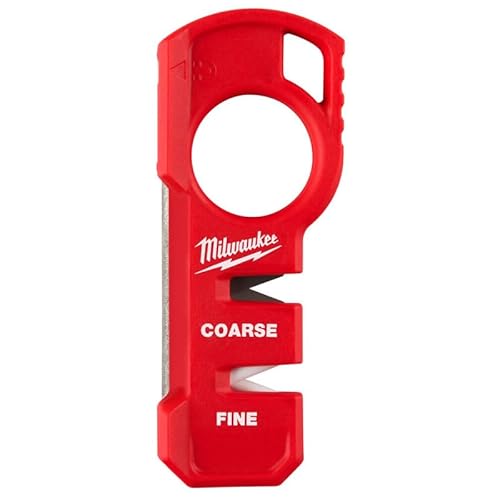 Milwaukee Magnetic Knife Sharpener, 4932478562, Red