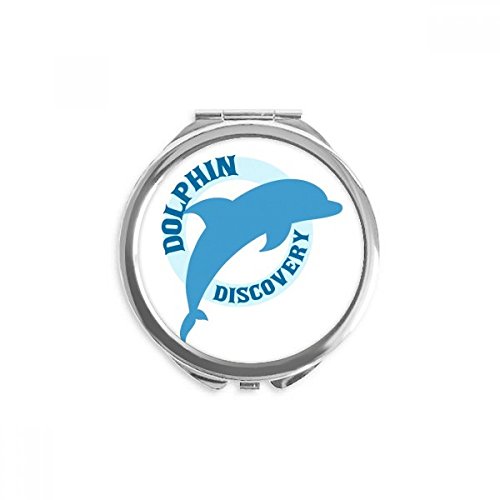 Miroir rond maquillage de poche dauphin, cadeau utile et mignon