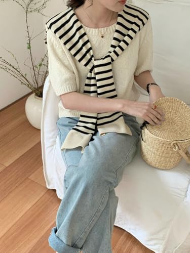 Sweater Shawl Wraps for Women Travel Casual Scarf Knitted Shawls 2025 Fashion Wrap Sun-protective Shoulder Top3