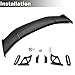 MCARCAR KIT Rear Trunk Spoiler Fits for Porsche Cayman Boxster 718 981 987 997 998 911 GT4 ABS Matte Black Car Racing Rear Boot Lid Highkick Spoiler Wing Lip