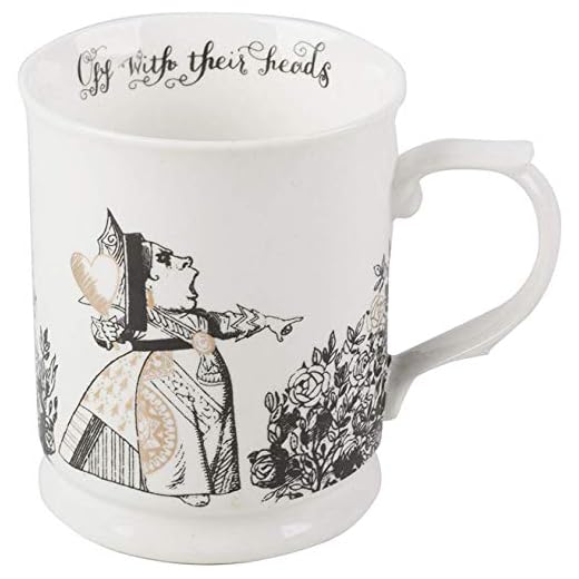 V&A Alicia en el País de las Maravillas - Taza (porcelana, 400 ml), diseño de reina de corazones
