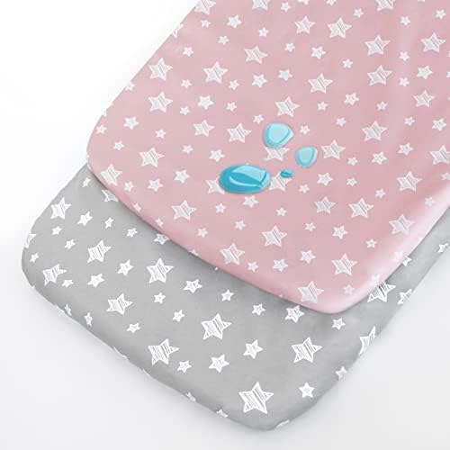 Bedside Sleeper Sheets Waterproof 2 Pack