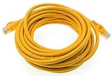1aTTack.de 1x 30m CAT7 Ethernet Kabel sieciowy LAN RJ45 - żółty