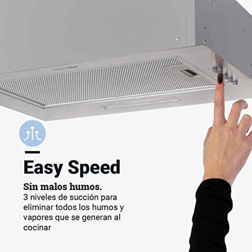 UNIVERSALBLUE-Campana-encastrada-70W-Campana-Encastre-Acero-Inoxidable-3-Velocidades